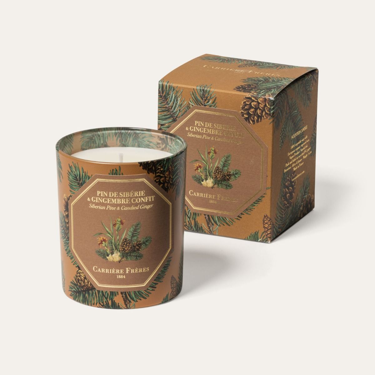 Siberian Pine & Candied Ginger Candle